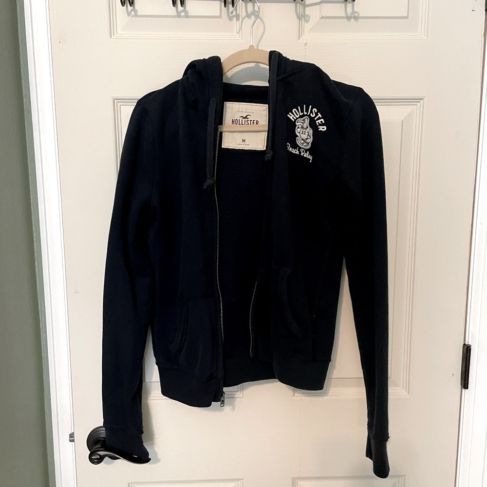 Hollister Zip Up Hoodie